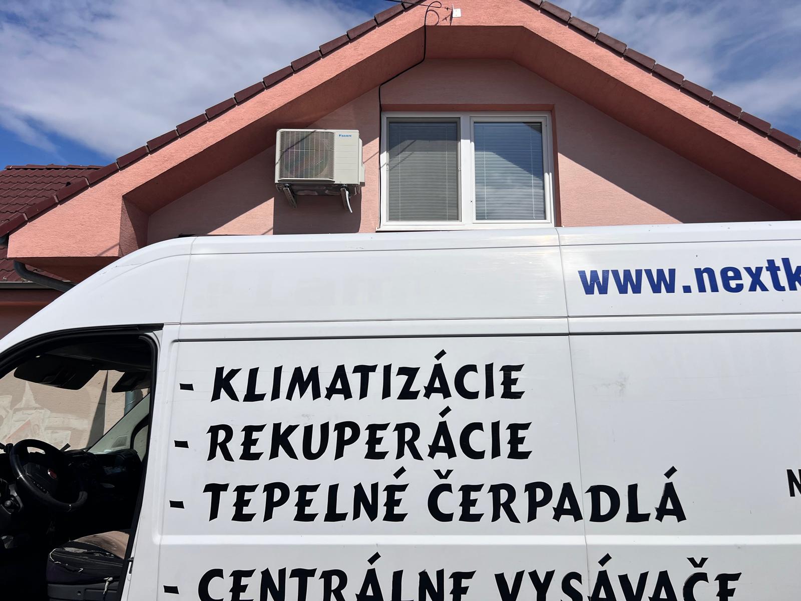 NEXT KLIMA – klimatizácie, rekuperácie a tepelné čerpadlá v Nitre
